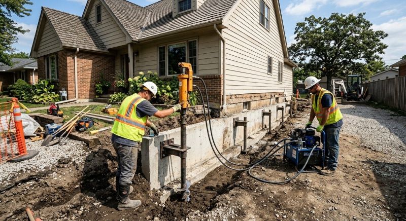Basement Stabilization in Castro Valley, CA