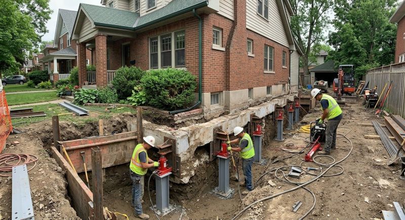 Basement Underpinning in Castro Valley, CA