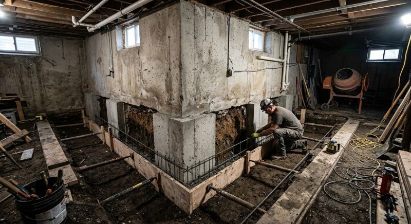 Basement Underpinning in Castro Valley, CA