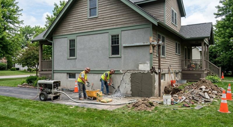 Building Foundation Repair in Belmont, CA