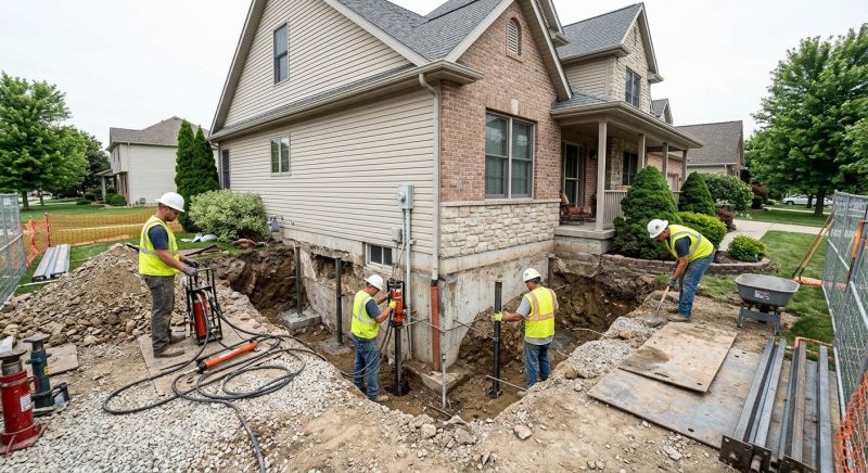 Building Foundation Repair in Concord, CA