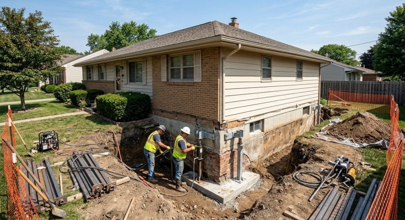 Building Foundation Repair in Concord, CA