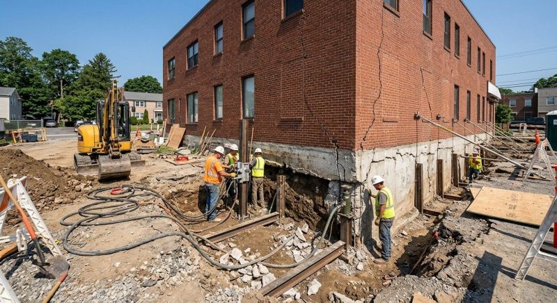 Building Foundation Repair in Martinez, CA