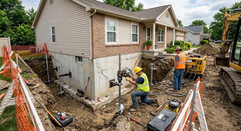 Building Foundation Repair in San Leandro, CA