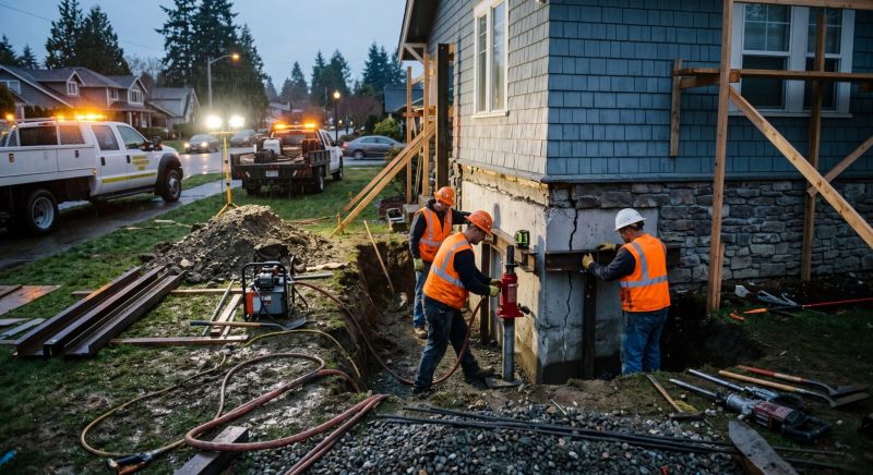 Building Foundation Repair in San Lorenzo, CA