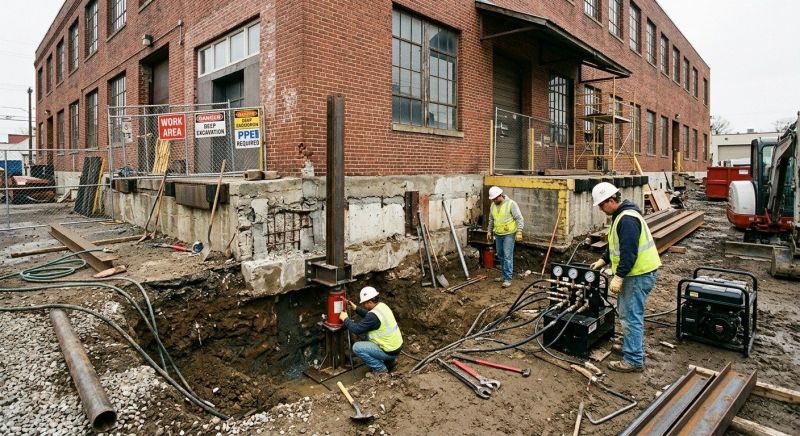 Commercial Foundation Repair in Castro Valley, CA