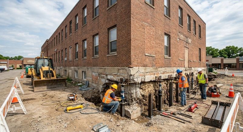Commercial Foundation Repair in Castro Valley, CA