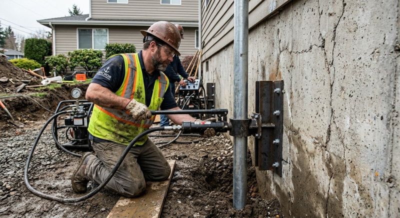 Concrete Foundation Leveling in Half Moon Bay, CA