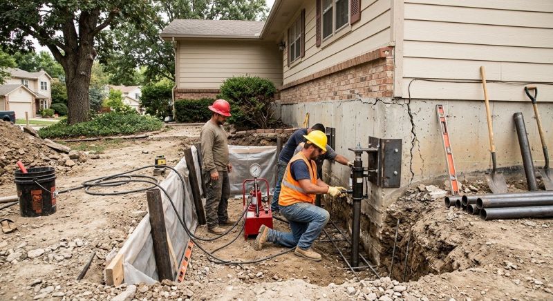 Cracked Foundation Repair in San Bruno, CA