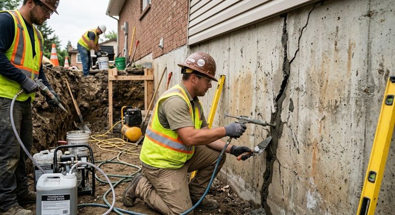 Cracked Foundation Repair in San Francisco, CA