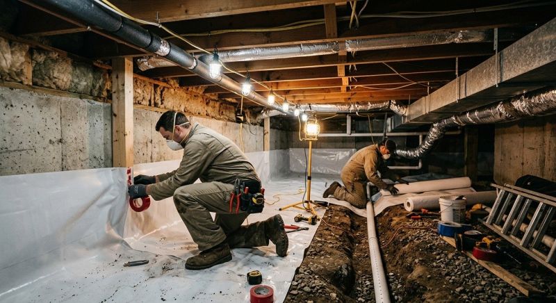 Crawl Space Leveling in Castro Valley, CA