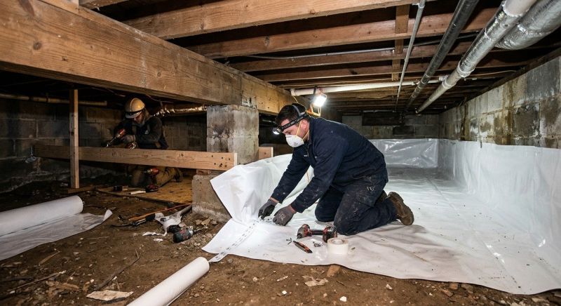 Crawl Space Leveling in Castro Valley, CA