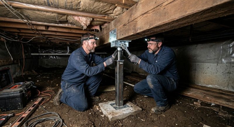 Crawlspace Foundation Repair in Emeryville, CA