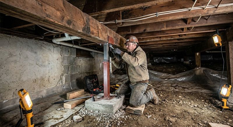 Crawlspace Foundation Repair in Hayward, CA