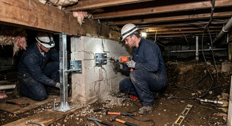 Crawlspace Foundation Repair in Pacifica, CA