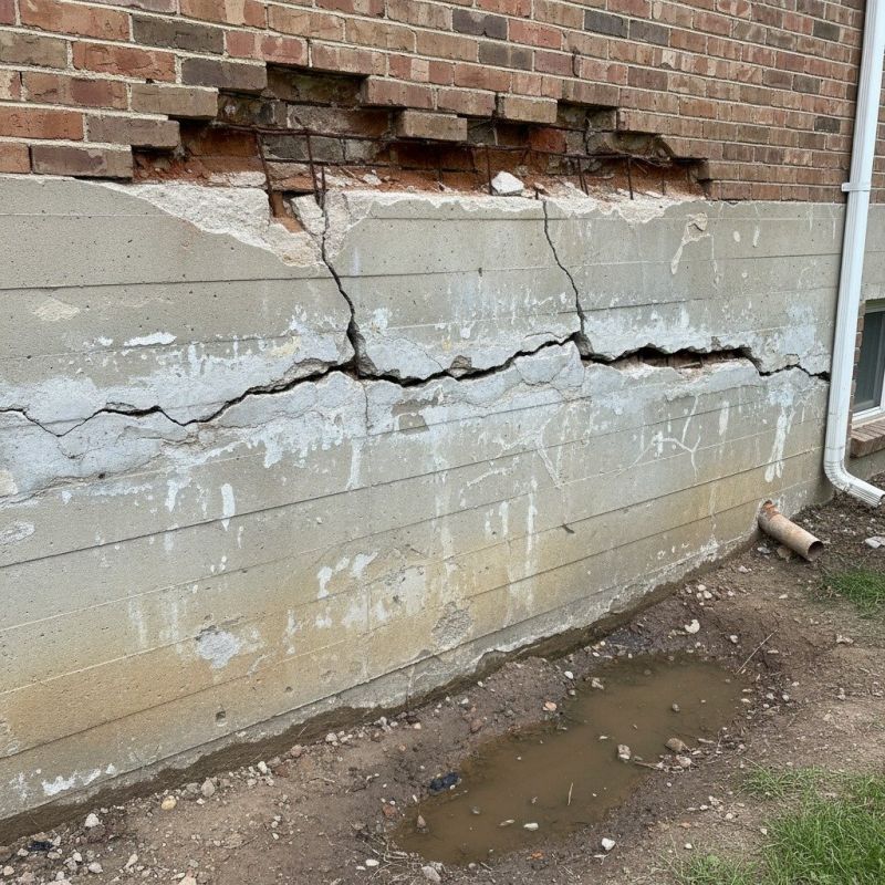 Foundation Crack Repair in Brisbane, CA