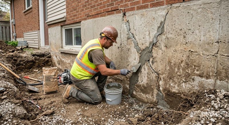 Foundation Crack Repair in Castro Valley, CA