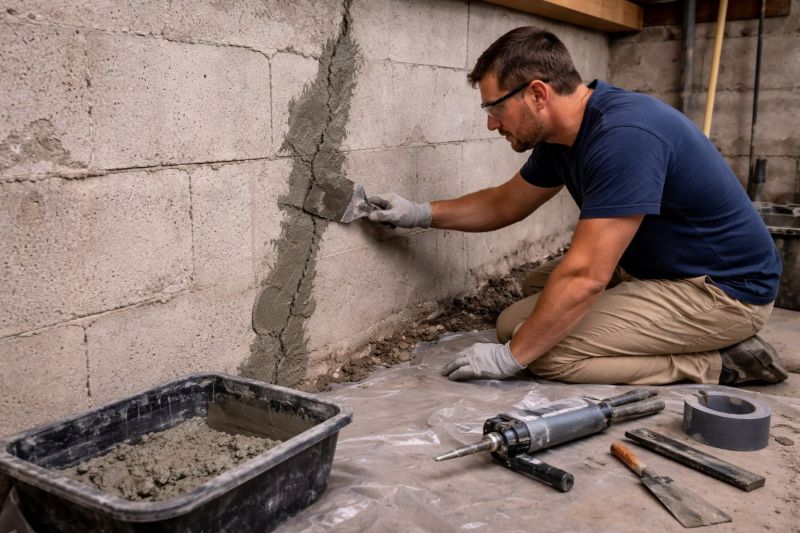 Foundation Crack Repair in Pacifica, CA