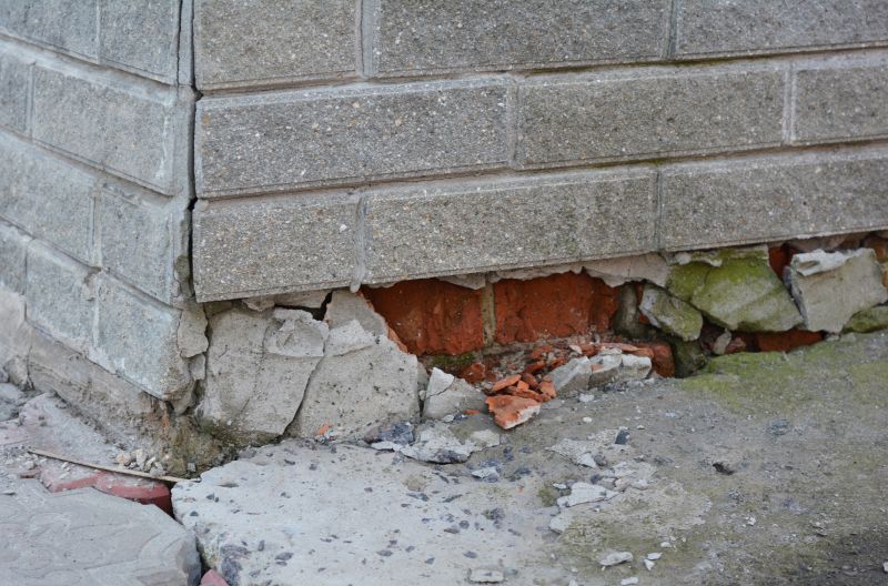 Foundation Damage Repair in Half Moon Bay, CA