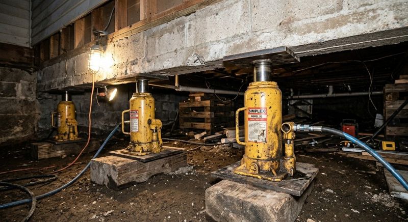Foundation Jacking in Benicia, CA