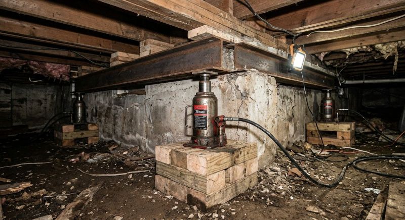 Foundation Jacking in Dublin, CA