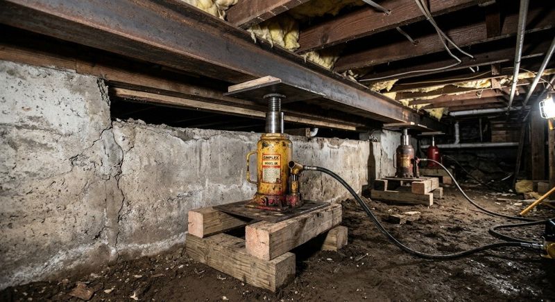Foundation Jacking in Castro Valley, CA