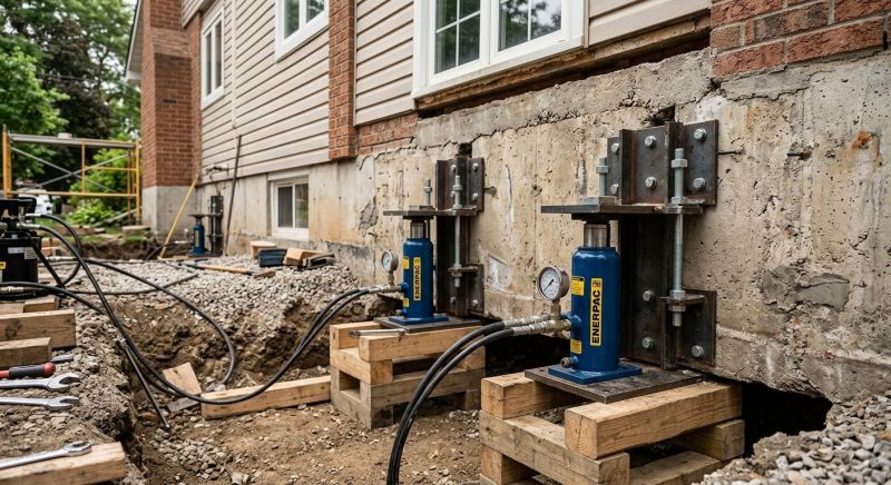 Foundation Jacking in Millbrae, CA