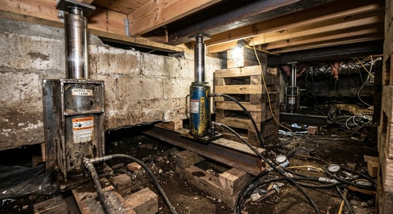 Foundation Jacking in San Mateo, CA