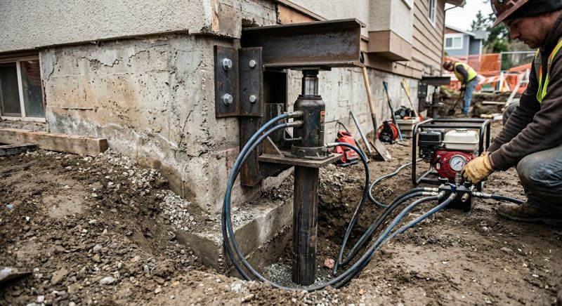 Foundation Lifting in Albany, CA