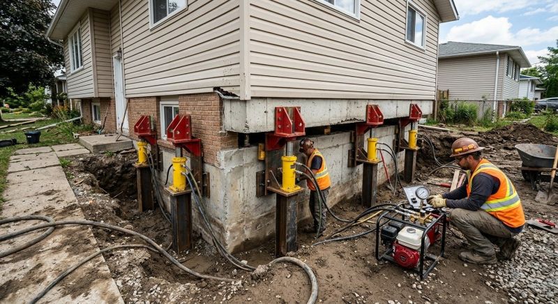 Foundation Lifting in Antioch, CA