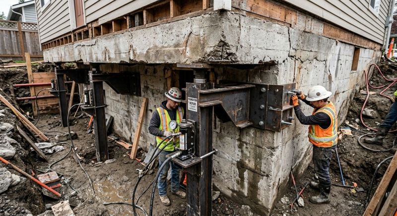 Foundation Lifting in Clayton, CA