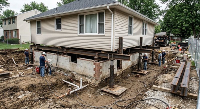 Foundation Lifting in Newark, CA