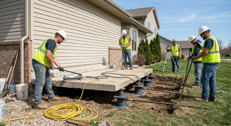 Foundation Lifting in Pittsburg, CA