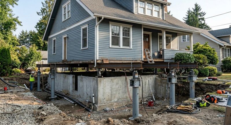 Foundation Raising in Pleasanton, CA
