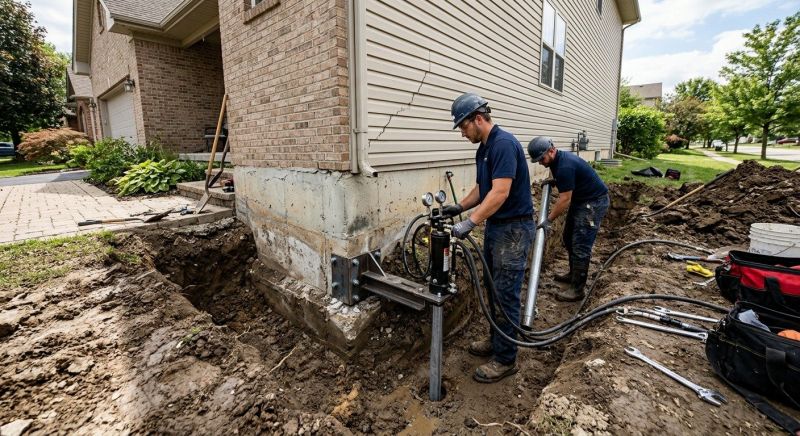 Foundation Settlement Repair in Castro Valley, CA
