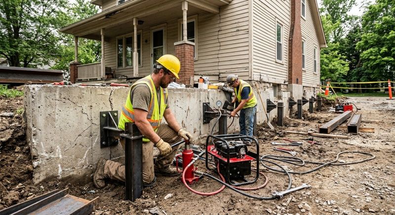 Foundation Stabilizing in Dublin, CA