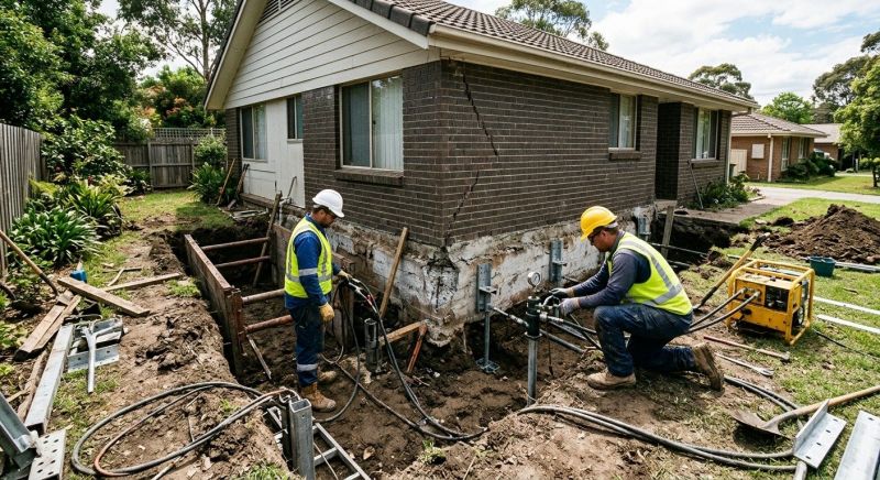 Foundation Stabilizing in Milpitas, CA