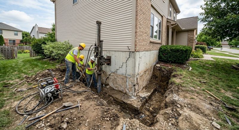Foundation Stabilizing in Newark, CA