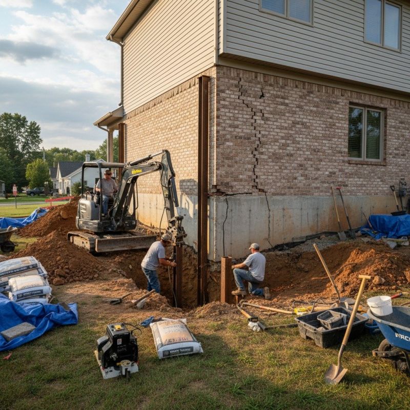 Foundation Structural Repair in El Sobrante, CA