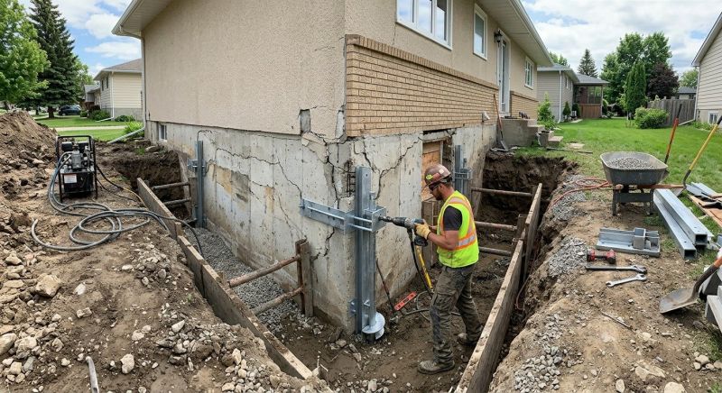 Foundation Structural Repair in Pleasanton, CA
