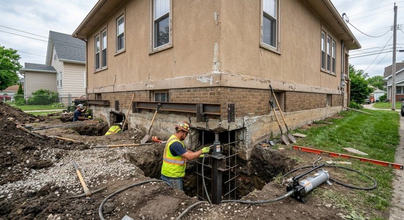 Foundation Underpinning in Castro Valley, CA