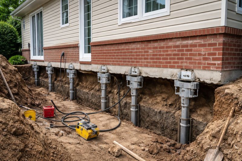 Foundation Underpinning in Castro Valley, CA