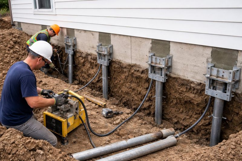 Helical Piers Installation in Castro Valley, CA