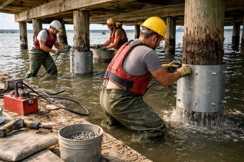 Piling Repair in Pittsburg, CA