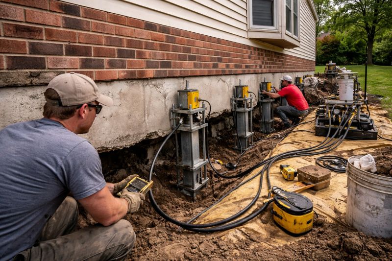 Settling Foundation Service in Moraga, CA