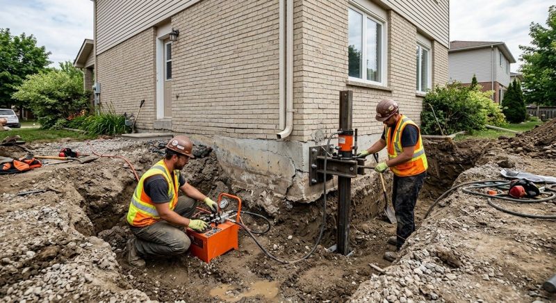 Sinking Foundation Lifting in Castro Valley, CA