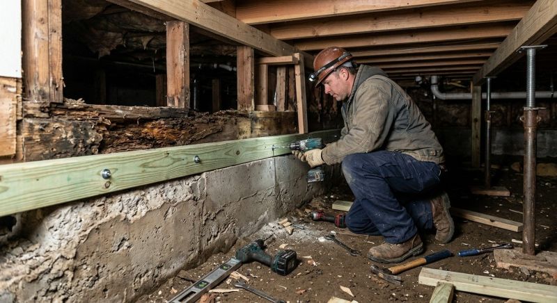 Sinking Foundation Repair in Castro Valley, CA