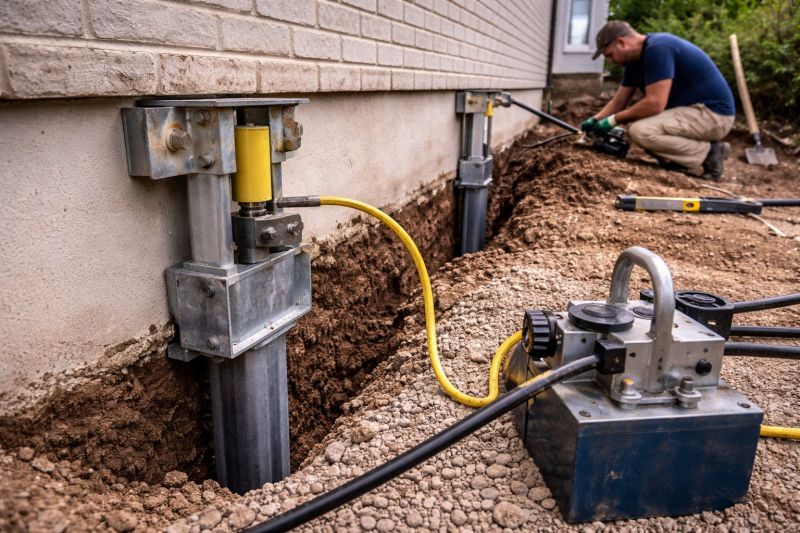 Sinking Foundation Repair in Newark, CA