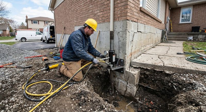 Sinking Foundation Repair in Richmond, CA