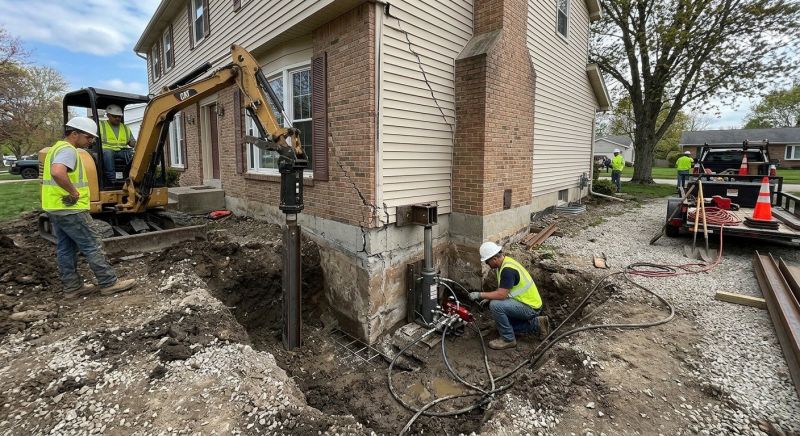 Sinking Foundation Repair in San Mateo, CA